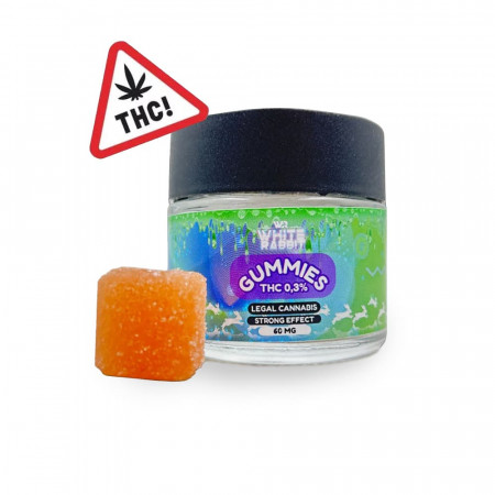 Gummies THC 60mg - White Rabbit