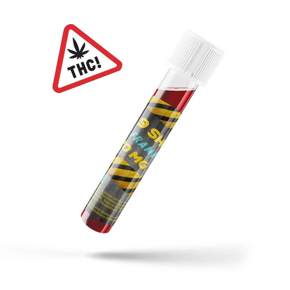 Shot THC-D9 - Framboise