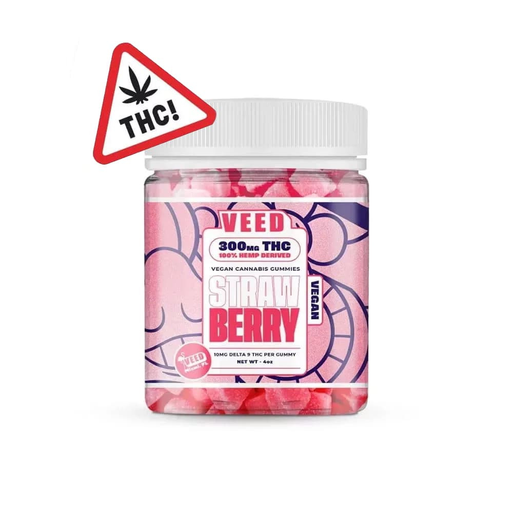 Gummies Delta-9 THC - Fraise x30 - Veed