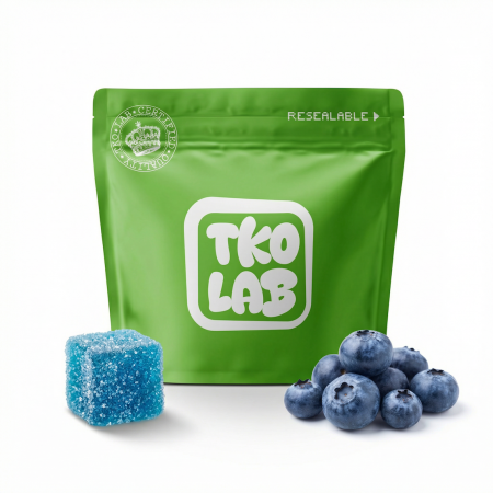 Gummies THC D9 30mg - Blueberry -TKO Lab