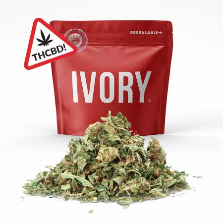 Northern Lights Trim - Fleur de THCBD - Ivory