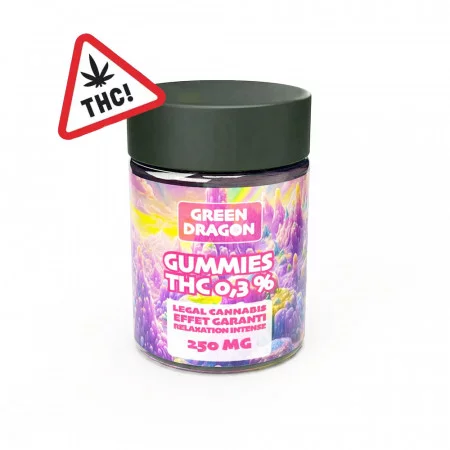 Gummies THC 10mg - Green Dragon
