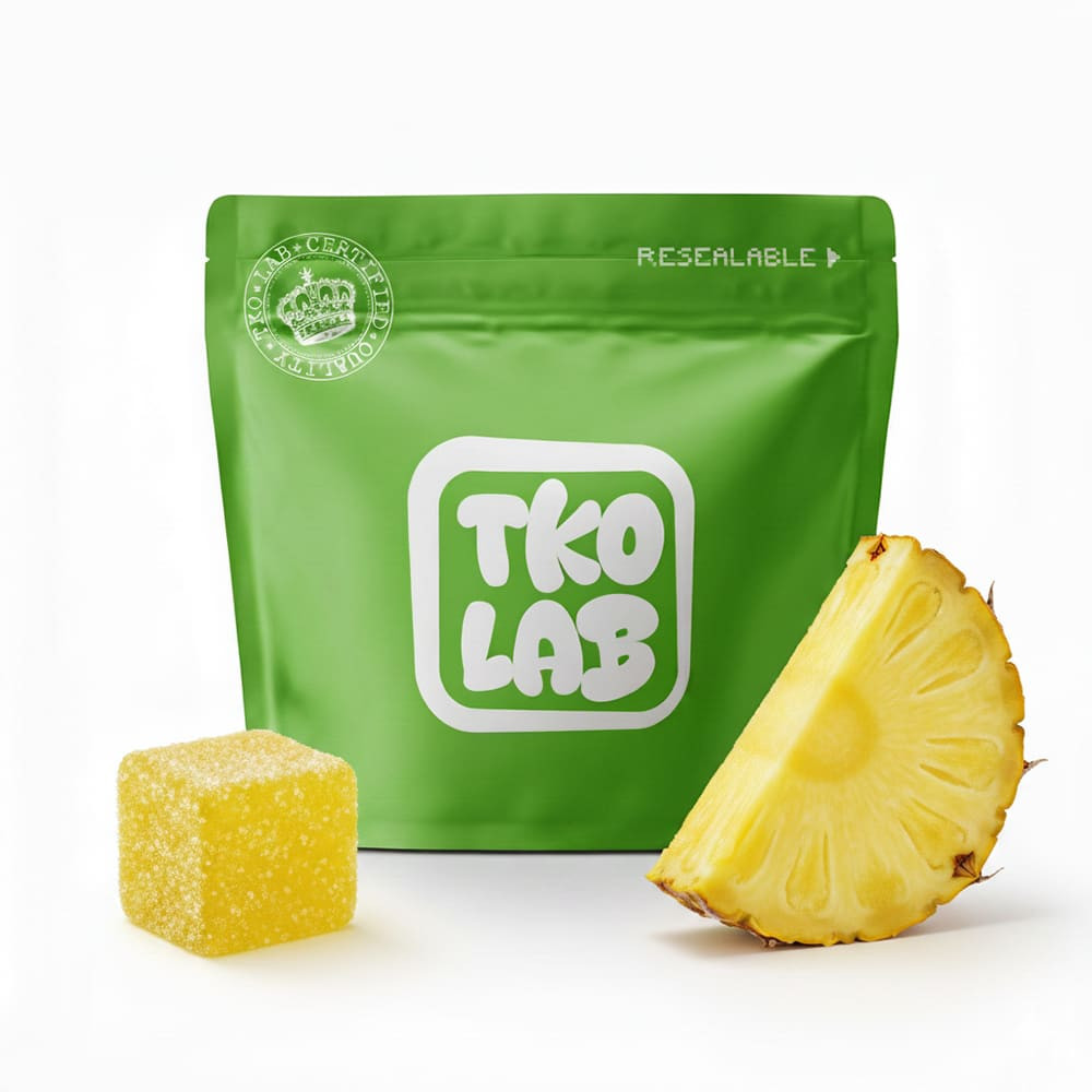 Gummies THC D9 10mg - Pineapple - TKO Lab
