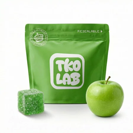 Gummies THC D9 10mg - Apple - TKO Lab
