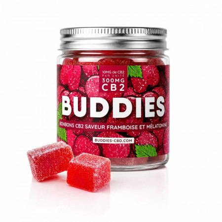 Bonbon CB2 Framboise sommeil - Buddies - Gummies CB2