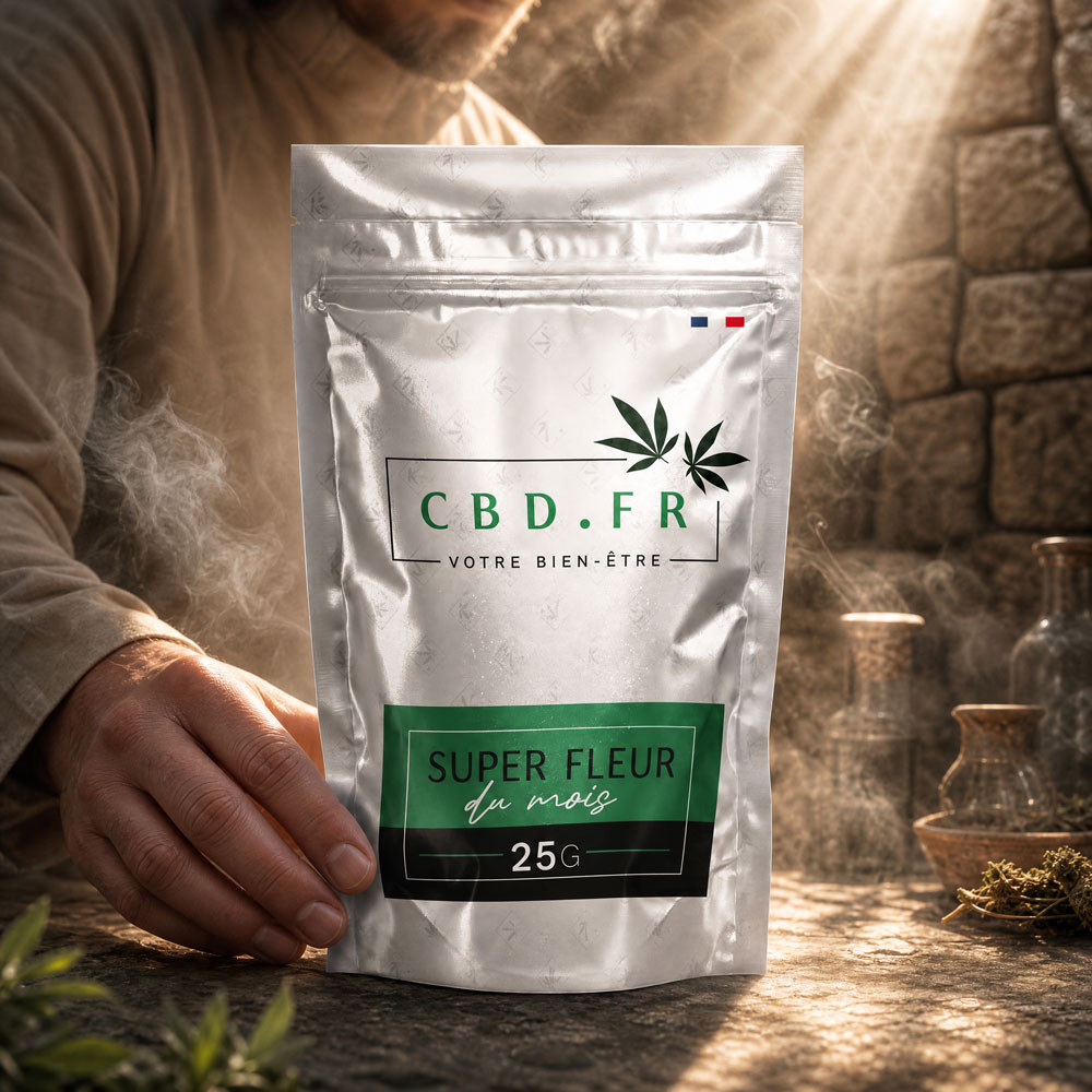 Super Fleur du mois - 25g - CBD.fr CBD.fr - 2-cbd
