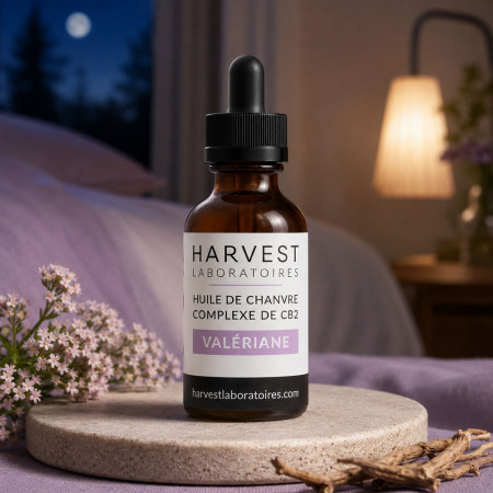 Huile de chanvre Sommeil - CB2 - Valeriane - Harvest Laboratoires Harvest Laboratoires - 1-cbd - Huile CB2