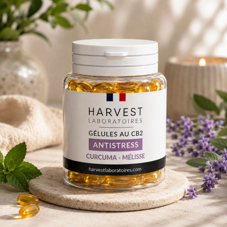 Gélules CB2 - Antistress - Harvest Laboratoires Harvest Laboratoires - 1-cbd - Gélules CB2