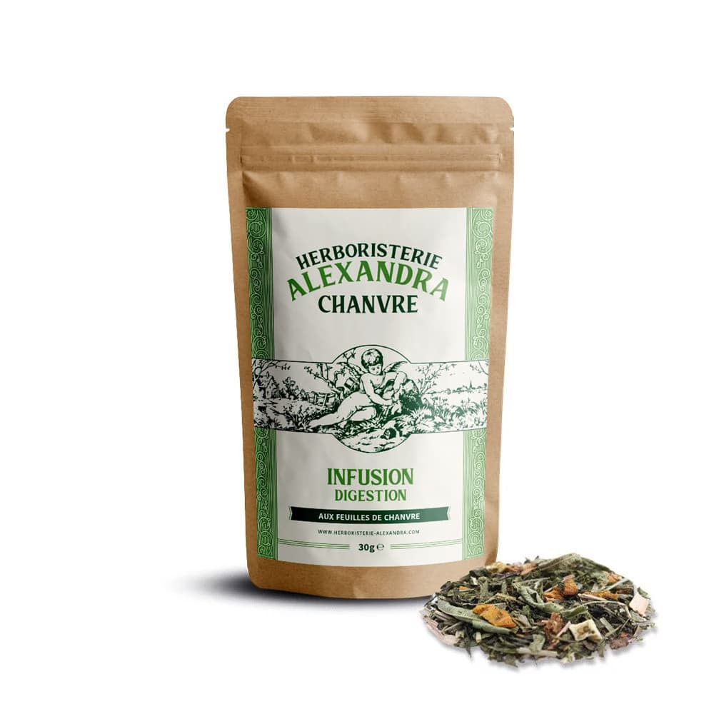 Infusion CBD Digestion Bio - Herboristerie Alexandra (30g)