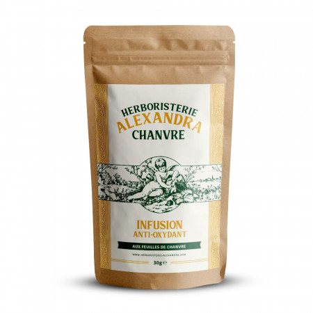 Infusion CBD Récuperation Bio - Herboristerie Alexandra (30g)