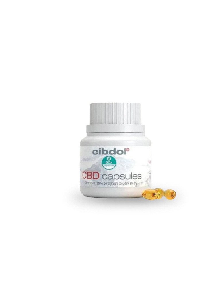 Capsules cbd Cibdol CBD 5% (x60)