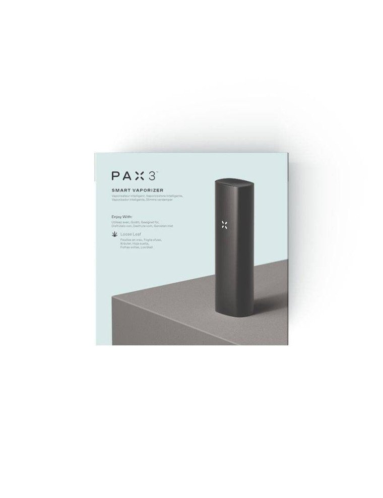 PAX 3 - Vaporisateur de fleurs et solides de CBD - NOIR