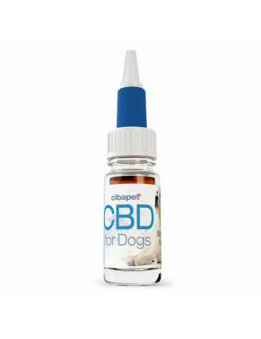 Huile de CBD 2% pour chiens - Cibapets - PetsCBD pas cher sur CBD.fr