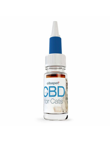 Huile de CBD 2% pour chats - Cibapets - PetsCBD pas cher sur CBD.fr