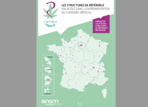 la Carte interactive, cannabis médical en France