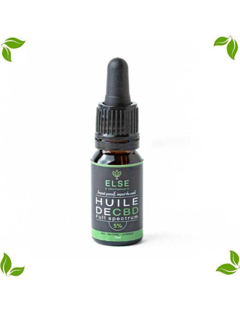 Huile de CBD à spectre complet (5%)
