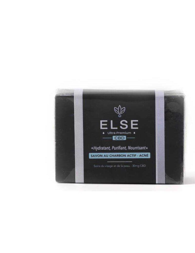 Savon au CBD à spectre complet et au charbon actif (95g)