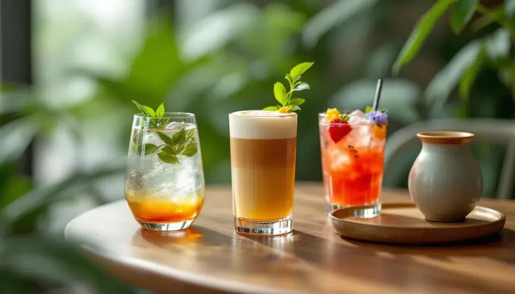 Boissons au CBD