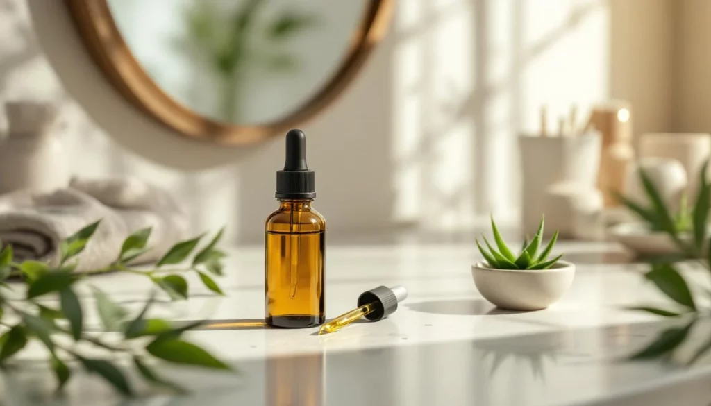 CBD contre l'acné