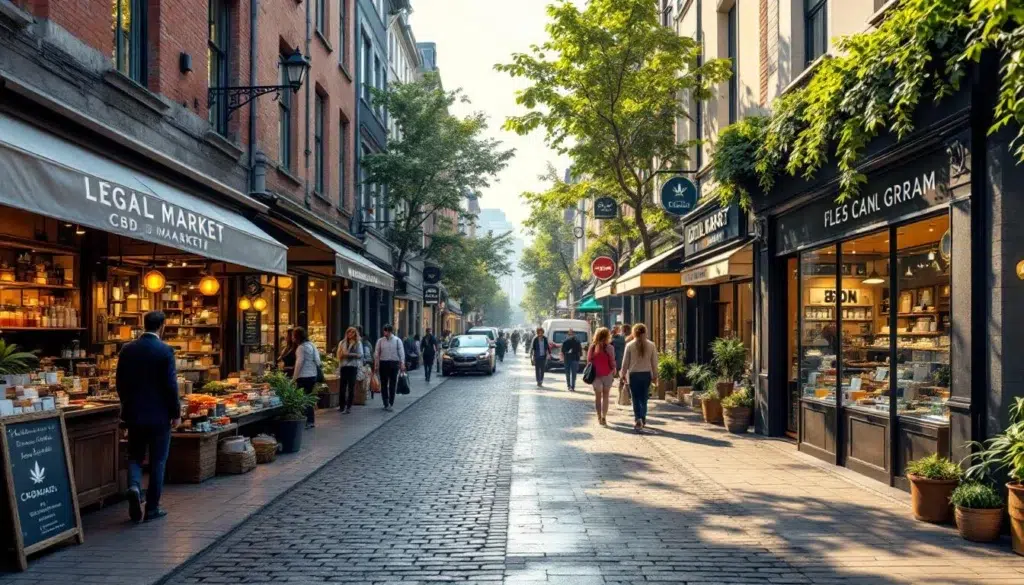 Marché gris légal CBD