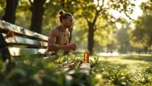 CBD avant un marathon