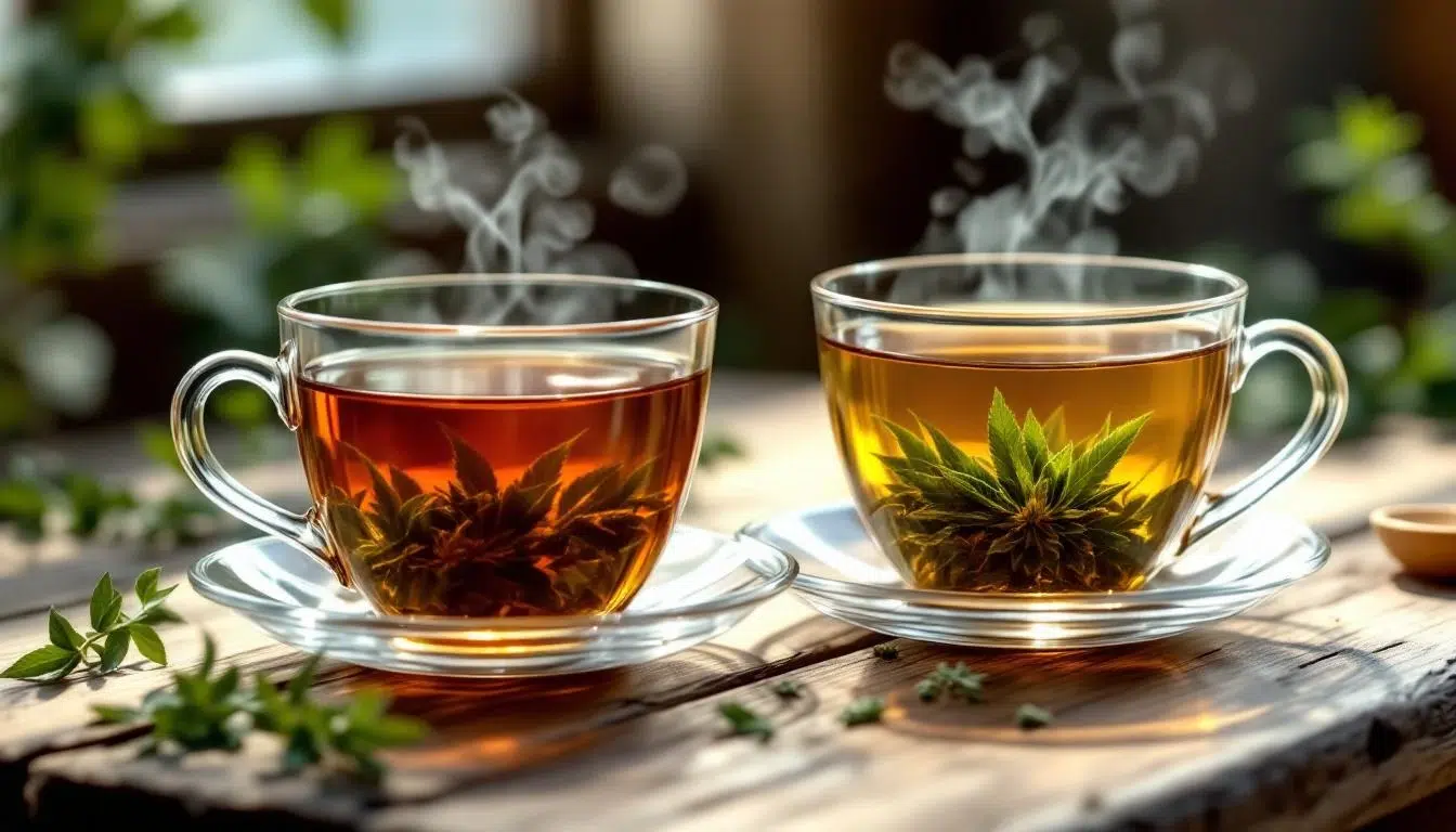 Thé au CBD et infusion