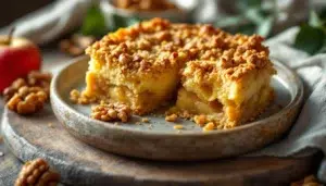 Crumble Pommes Noix au CBD