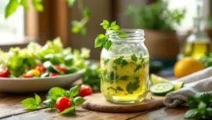Vinaigrette au CBD maison