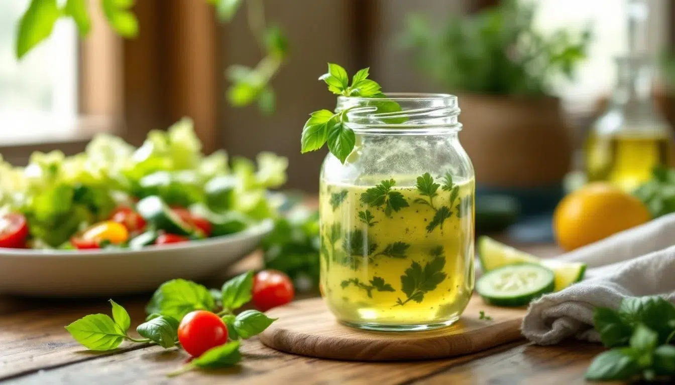 Vinaigrette au CBD maison