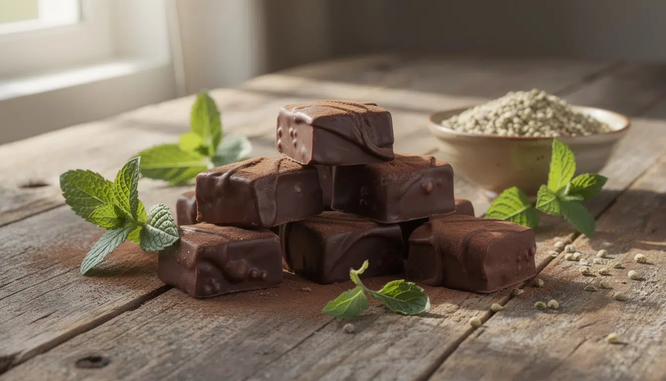 Chocolat Noir Cru au CBD