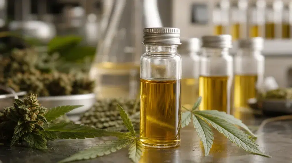 Cbd total, Cbda, Analyses de laboratoire