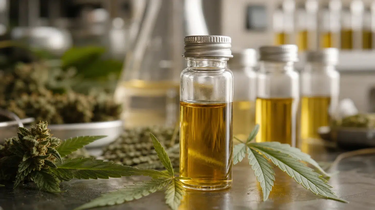 Cbd total, Cbda, Analyses de laboratoire