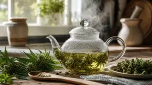 fleurs de CBD pour tisane