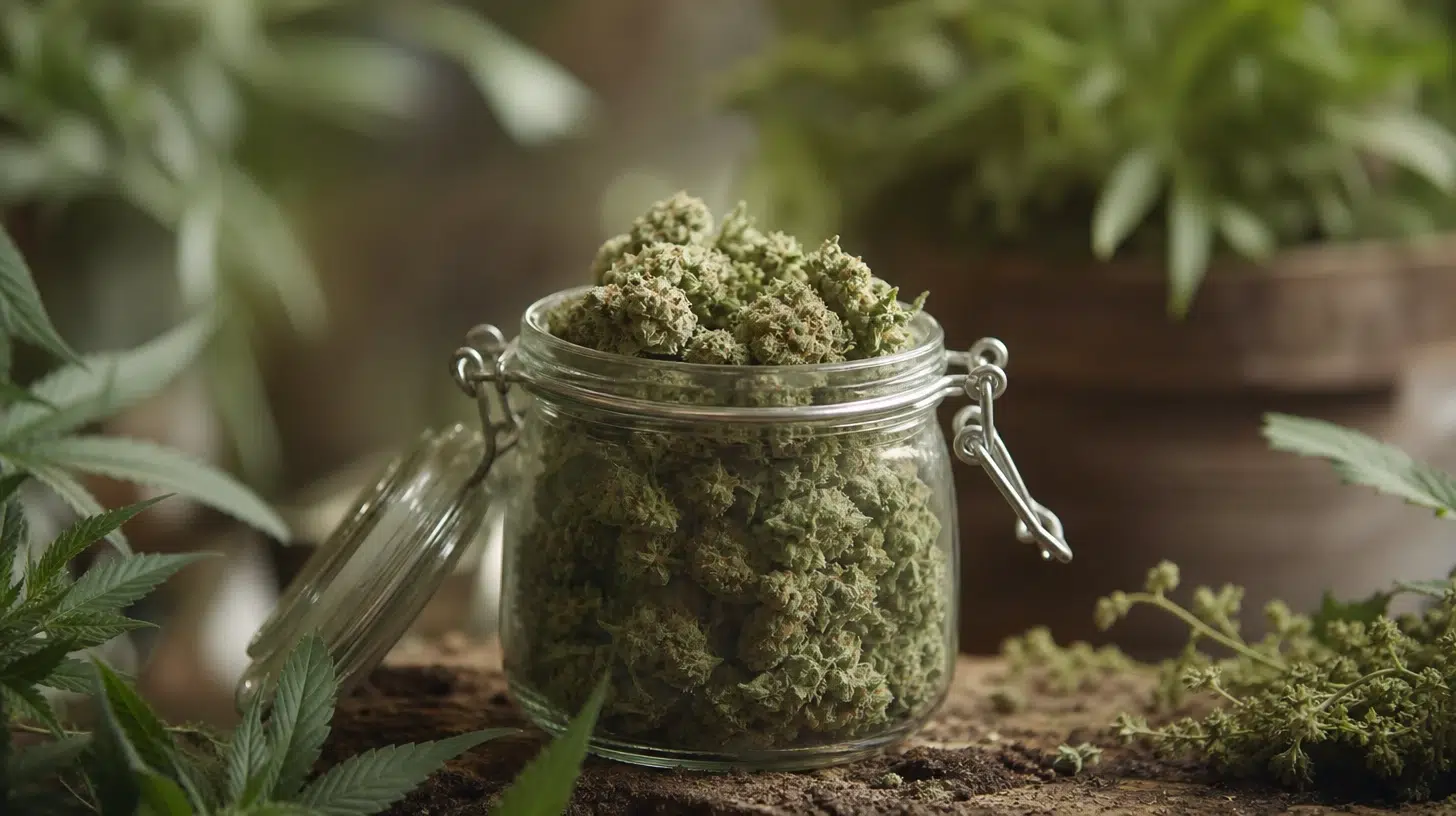Conserver fleurs CBD
