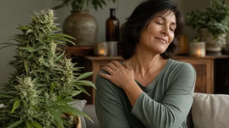 Fleurs de CBD pour soulagement de la douleur