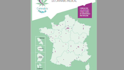 la Carte interactive, cannabis médical en France