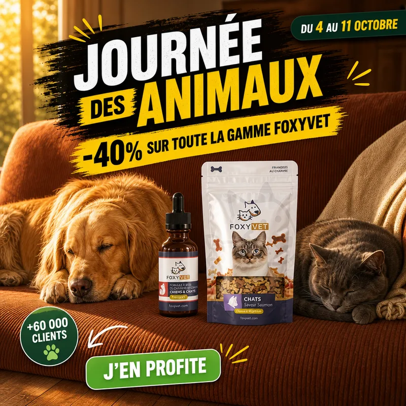 Journée des animaux — -40% sur tous les produits de la marque Foxyvet