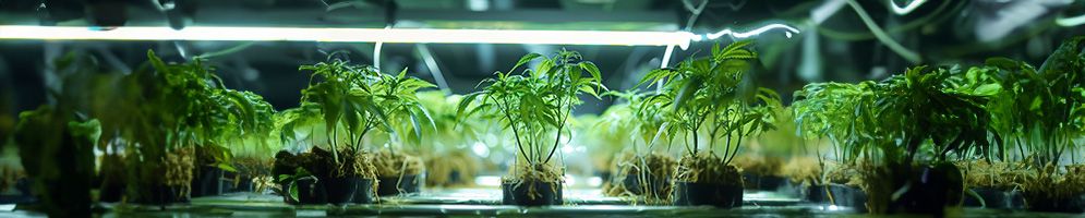 Culture plante de CBD en aéroponique