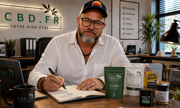 Julien Cordobes, fondateur de CBD.fr