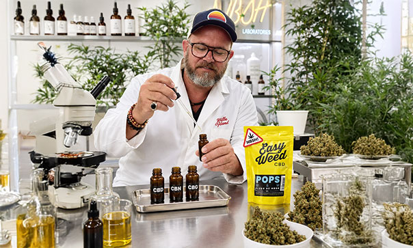 Julien, fondateur de CBD.fr qui fait du NBSH