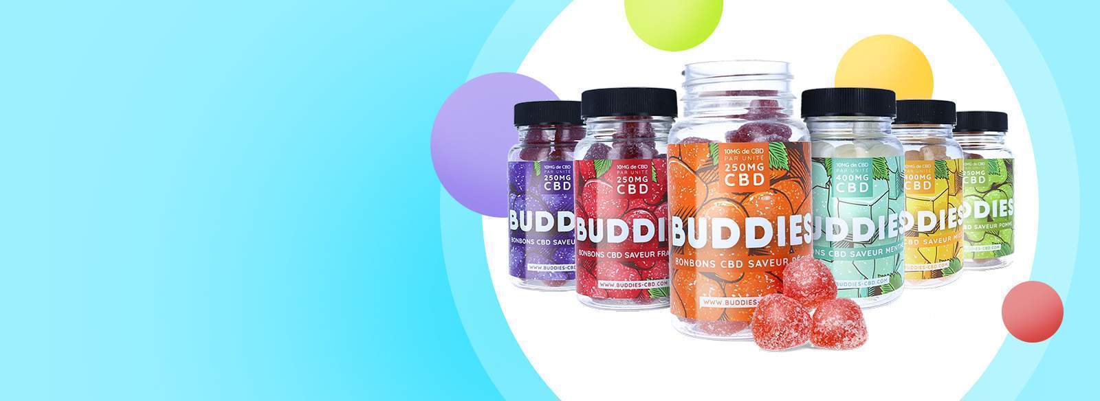 bonbons au CBD cannabidiol