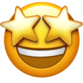smiley yeux étoilés cbd