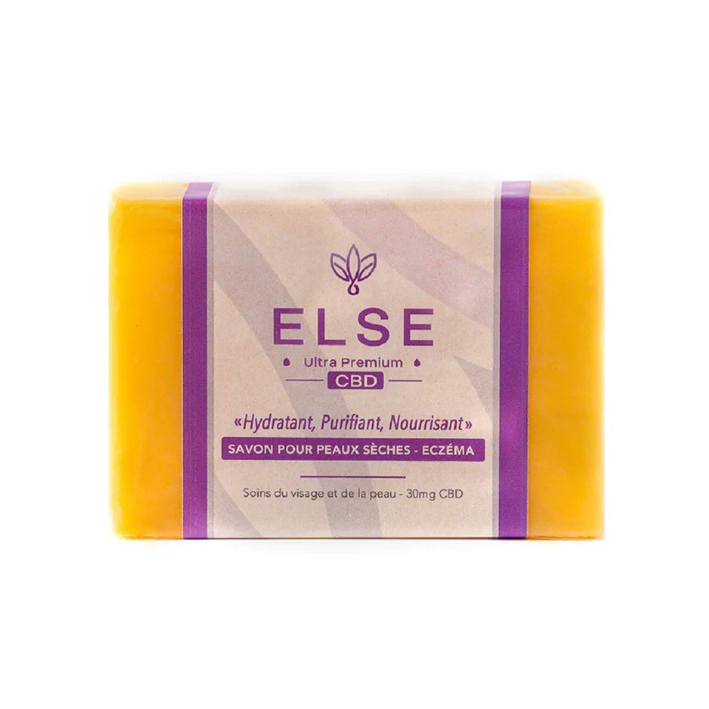 Savon CBD peaux sèches Else