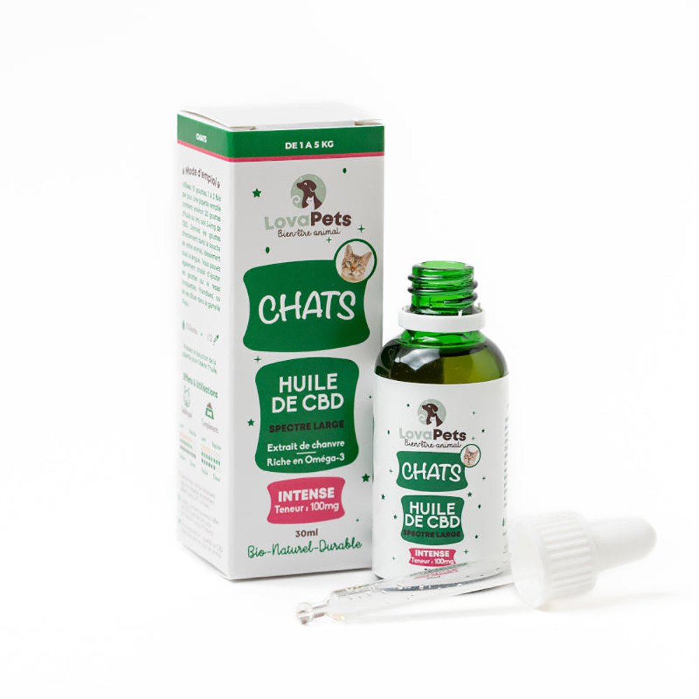 Huile CBD chiens 2% Cibdol