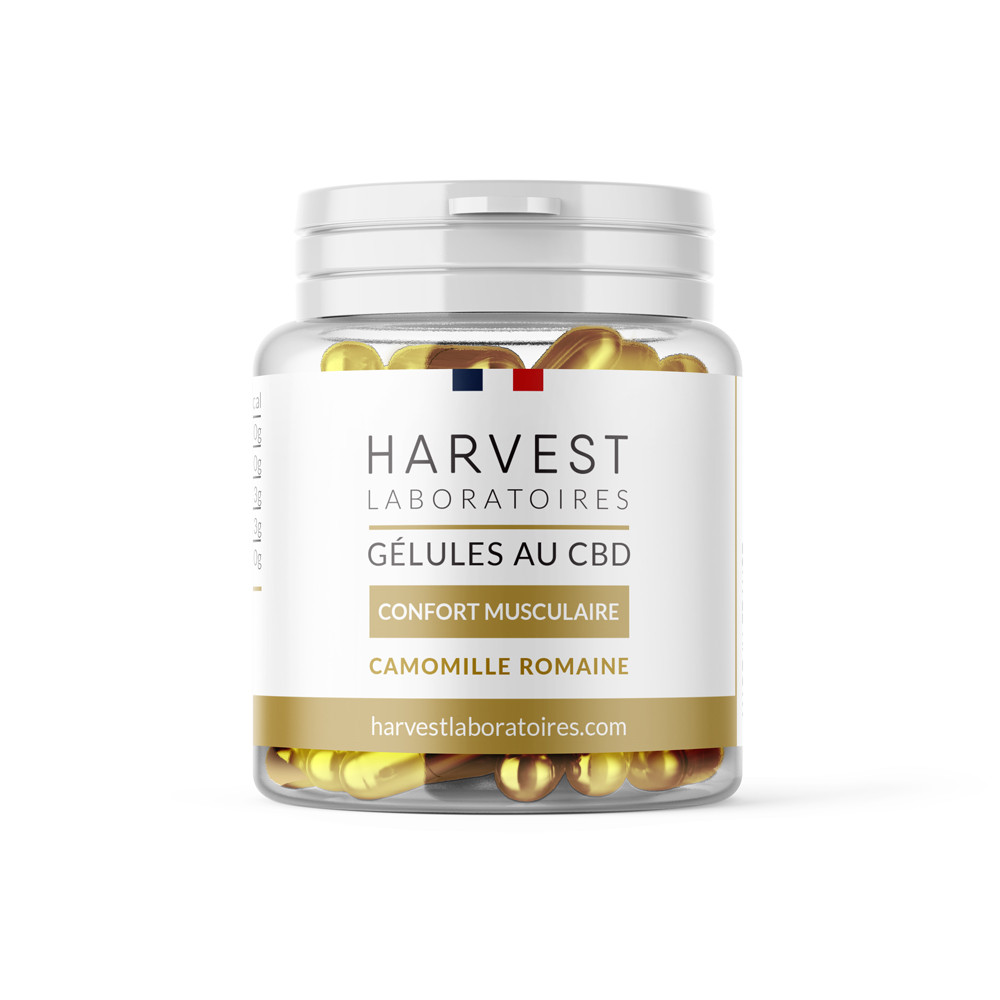 Gélules CBD Musculaire Harvest